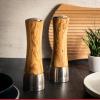 Peugeot – Madras u’Select Manual Pepper Mill – Adjustable Grinder – Stainless Steel & Olive Wood, Natural(Olive Wood)