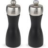 Peugeot Fidji 6 inch Black Matte Salt/Pepper Mill Set(Black)