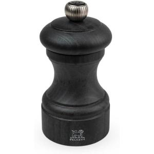 Peugeot – Bistro Manual Salt Mill – Classic Adjustable Grinder – Beechwood, Graphite(Graphite)