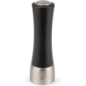 Peugeot – Madras u’Select Manual Salt Mill – Adjustable Grinder – Stainless Steel & Beechwood, Chocolate(Chocolate)