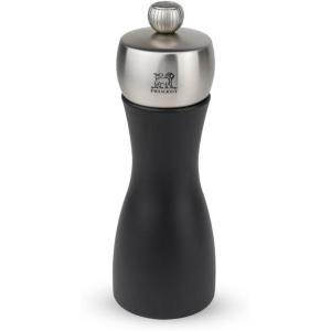 Peugeot 17132 Fidji 6 Inch Pepper Mill, Black Matte
