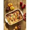 Peugeot Appolia Petite Rectangular Baking Dish 8.5″ x 4.75″ x 1.75″Satin Black(Satin Black)