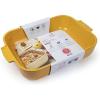 Peugeot Appolia Rectangular Baking Dish 36 cm-14in, Satin Black(Saffron)