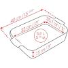 Peugeot Appolia Rectangular Baking Dish 40 cm-16in, Saffron(Saffron)