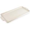 Peugeot – Appolia Rectangular Oven Dish – Ceramic Baker with Handles – Eggplant, 13 x 11 x 3 inches(Ecru)