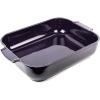 Peugeot – Appolia Rectangular Oven Dish – Ceramic Baker with Handles – Eggplant, 13 x 11 x 3 inches(Eggplant)