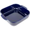 Peugeot – Appolia Square Oven Dish – Ceramic Baker with Handles – Blue, 9 x 2.5 inches(Blue)