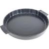 Peugeot – Appolia Tart Pan – Ceramic Pie Dish with Handles – Slate, 11.75 x 1.5 inches(Tarte Oven Dish)
