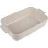 Peugeot Appolia Petite Rectangular Baking Dish Ecru-8.5 x 5 x 2in