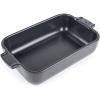 Peugeot Appolia Petite Rectangular Baking Dish, Slate -8.5 x 5 x 2in