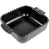 Peugeot Appolia Petite Square Baking Dish 18 cm-7in, Satin Black(Satin Black)