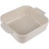 Peugeot Appolia Petite Square Baking Dish, Ecru. 7 x 5.5 x 2 in.(Ecru)