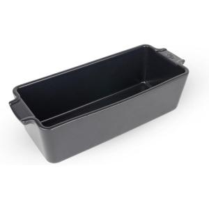 Peugeot – Appolia Loaf Pan – Ceramic Bread Baking Dish with Handles – Slate, 10 x 4 x 3 inches(Slate)
